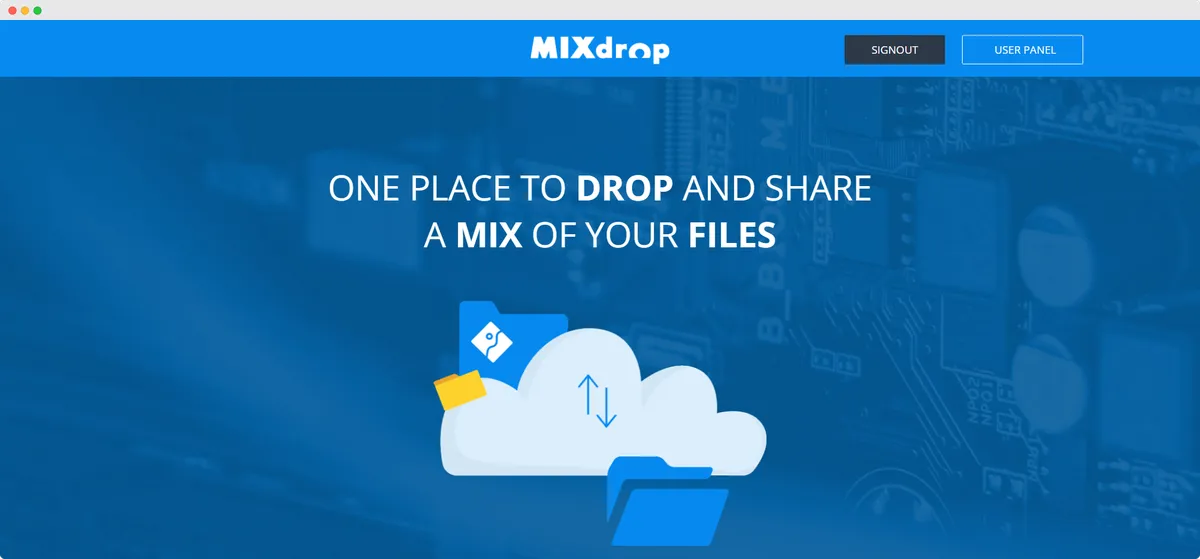 MixDrop.ag official website