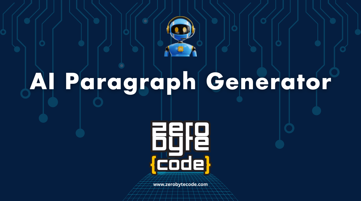 AI Paragraph Generator